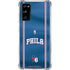NBA Philadelphia 76ers Jersey Galaxy S20 FE Clear Case